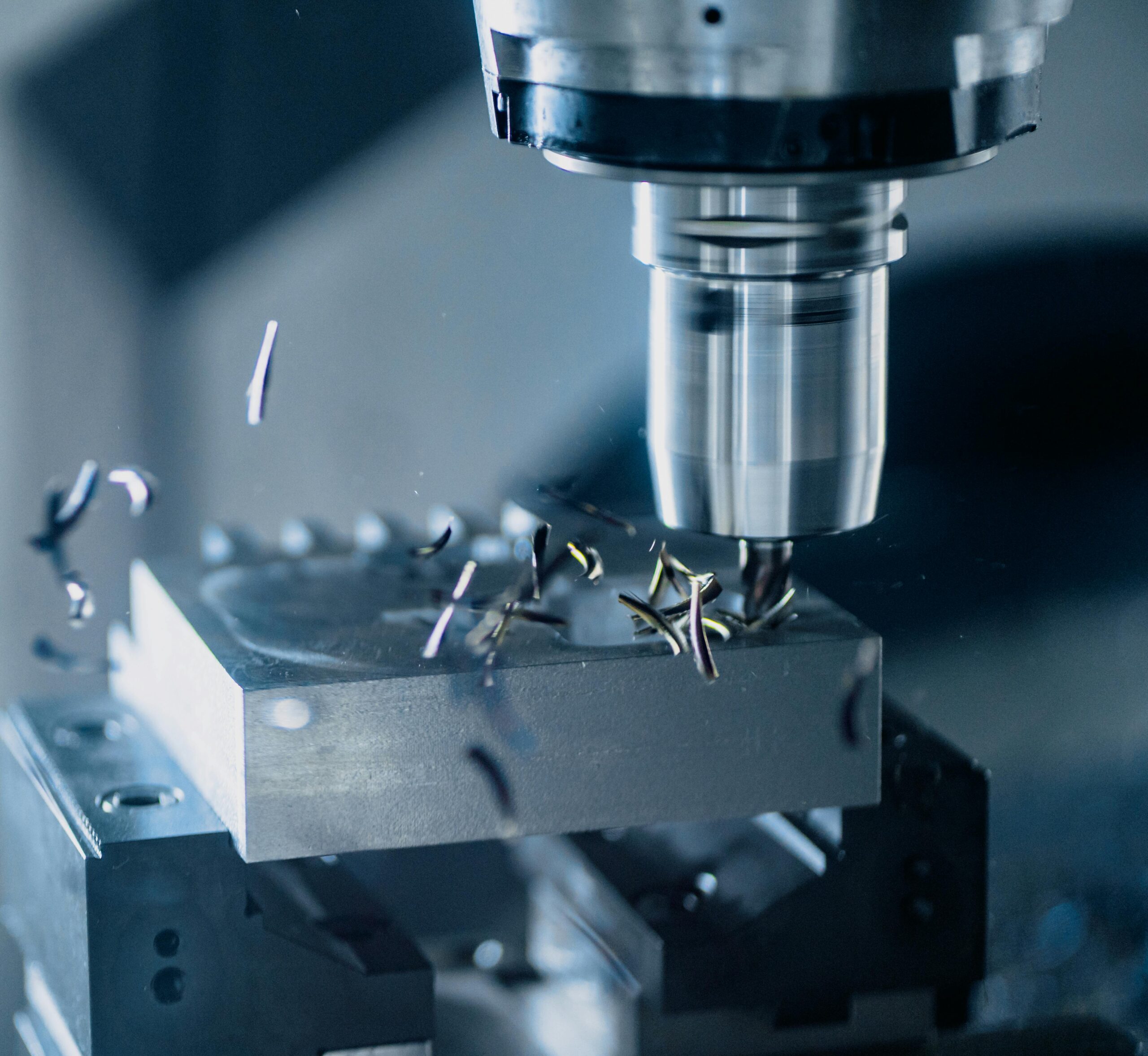 Fresado CNC sobre metal